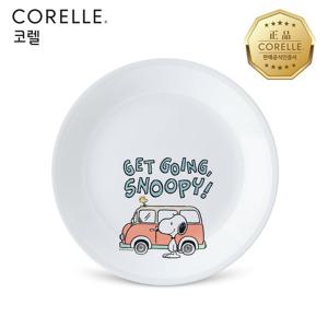 코렐 스누피캠핑 원형중접시 1P