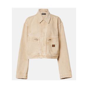 발렌시아가 크롭 코튼 재킷 P01058268