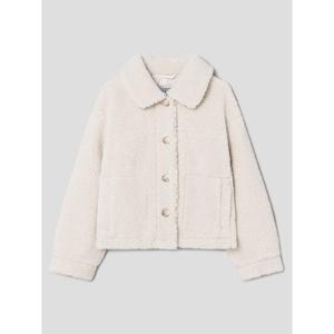 (355Y3VLY10) [에잇세컨즈] 시어링 칼라넥 숏 코트  아이보리