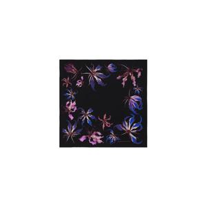 25 FW 드리스반노튼 남성 블랙 프린트 포켓 스퀘어 252358M150014