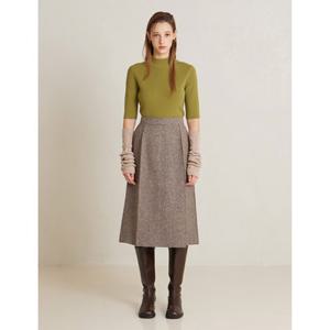 나이스클랍 벌룬 핀턱 스커트 (N244MWSA24)