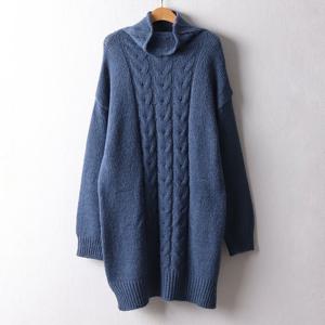 나야홍 / 아이우먼 울돌돌이폴라롱티셔츠 RMF806M510 빅사이즈