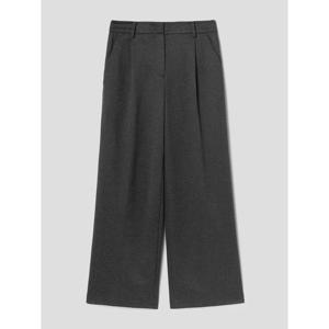 (325Y21LY23) [에잇세컨즈] 소프트 와이드 하프밴딩 슬랙스  그레이