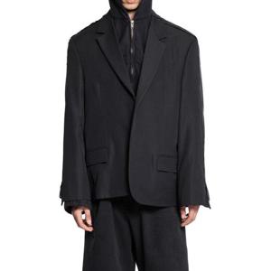 발렌시아가 자켓 838842TST08 1000 Black