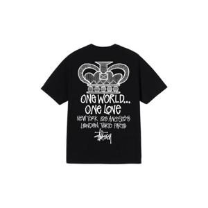 스투시 원 월드 티셔츠 블랙 1904781BLACK