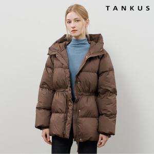 [탱커스]하이넥 스트링 덕 다운 포켓 패딩 점퍼 (TX4JP017L0)