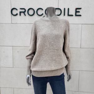 [크로커다일레이디]스팽글 반짝이 니트CLFSSW001-BE_BP
