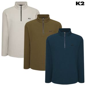 K2 남성용 FLYHIKE 와플 플리스 집업 티셔츠 KMW25227-(GS)