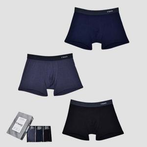 (트라이) 남성 세련된 컬러 베이직 디자인 드로즈 팬티 3매입