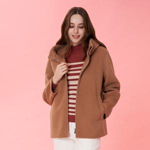 샤트렌 소프트 울터치 후디 코트_HCEWCT301