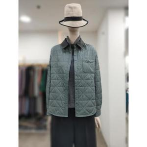 SI 세이브존04 퀼팅 배색 셔츠 자켓 SJJ2191240KH