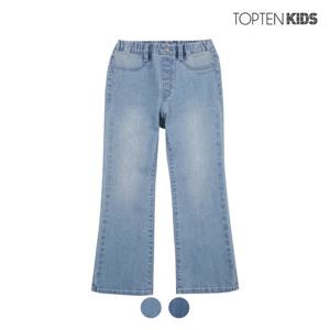 [탑텐키즈][탑텐키즈] 여아 플레어 데님 팬츠 C_MKB1DP2212