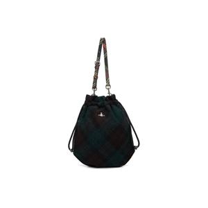 비비안웨스트우드 클러치백 그린 드로우스트링 세트 파우치 252314M171004