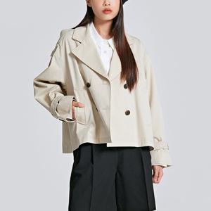 [스파오]코튼 숏 트렌치코트 (SPJTC49W03-T)