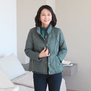 [쉬즈마담]J31751 웨이브 자수 덕다운 자켓 50대 엄마옷