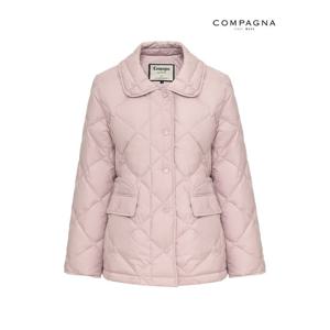 [꼼빠니아][꼼빠니아]러블리 퀼팅 덕다운 점퍼-CW24IH0102079A