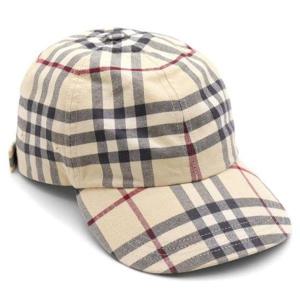 BURBERRY 버버리 Checkered cotton baseball cap (8073370) (체크 코튼 베이스볼 캡)