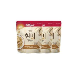 켈로그 담백한 현미푸레이크 550g x 3개