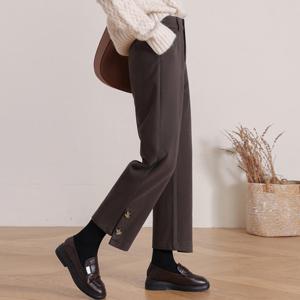 [리블리크]리미닛 버튼 모직 팬츠_RD4SP003