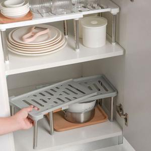 길이조절 주방 싱크대 하부장 그릇 선반 정리 정리대 씽크정리선반 접시정리 주방싱크대선반 접시정리대 싱