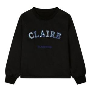 [베스띠벨리]스팽글자수레터링기모티셔츠 BJIBX2844_DG