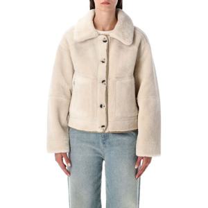 어반코드 리버시블 인조 퍼 스웨이드 재킷 BJ20013 RICE