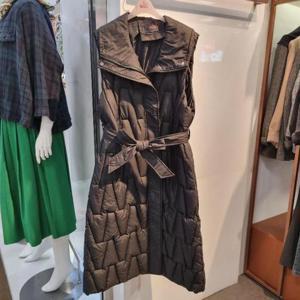 수스 HC36 롱패딩조끼 S254BVOB52