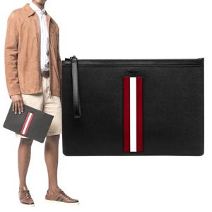 발리 BOLLIS LARGE MY 106 삼선 블랙 클러치백