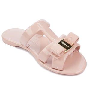 [몬플] 페라가모 라일리아 바라 젤리 샌들 핑크 0755970 755970