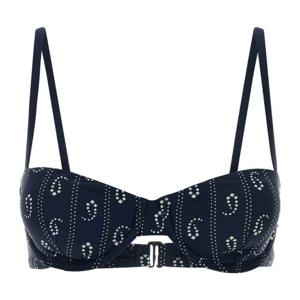 토리버치 프론트 클라스프 스트레치 비키니 탑 175244 401