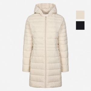 [뱅뱅] 여성 후드탈부착 경량 롱 패딩점퍼(NUI807)