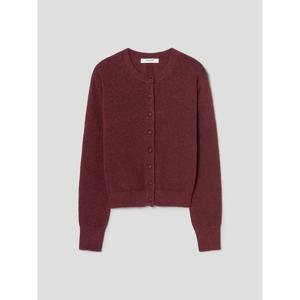 (115Y5AAY1Z) [에잇세컨즈] 싸개단추 카디건  와인