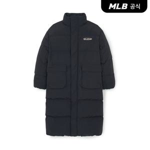 [MLB공식] 25FW 베이직 와샤 중량 롱패딩 NY (Black) 3ADJB1756-50BKS