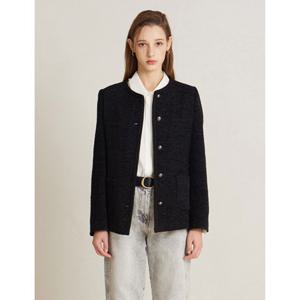 [나이스클랍] N244MWJ907 노카라 트위드 싱글자켓