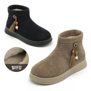 잭앤질 보들보들 털안감 앵클부츠(JD5729S)