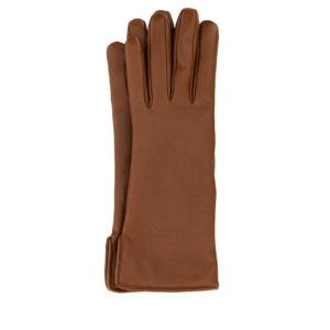 GUCCI Caramel leather gloves 8355813SAJN 2765