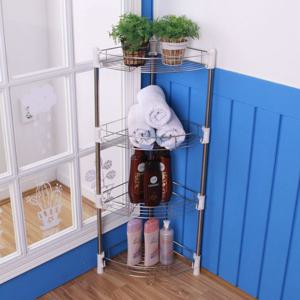 조립형코너선반 4단 선반 코너선반 욕실 화장실 코너장