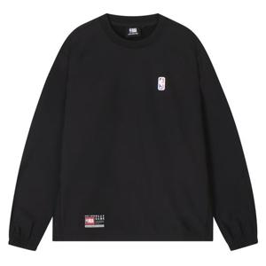 [엔비에이][N244TS010P]트리코트 스몰로고 맨투맨