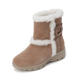 [금강제화(여성)]랜드로바 여성 캐주얼 장식 양털 부츠 LANBOH4909WG3