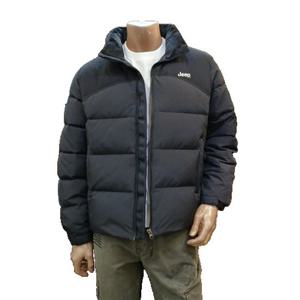 [지프](공용 )  톤톤배색  푸퍼  덕다운점퍼 JQ4JPU401BK_BP