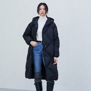 [LAP] 다이아퀼팅 후디 롱 덕다운 AR4ENB70