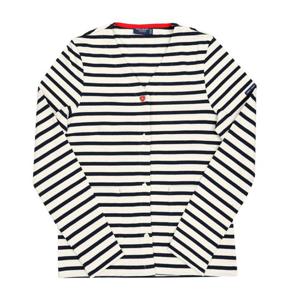 [세인트제임스 SAINT JAMES] 3430 ECRU MARINE TULIPE 여성 가디건