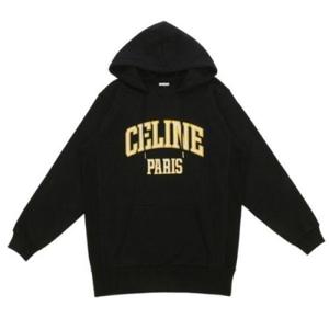 CELINE 셀린느 OVERSIZED HOODIE IN COTTON FLEECE (2Y70F670Q 38WL) (코튼 오버사이즈 로고 후드 티