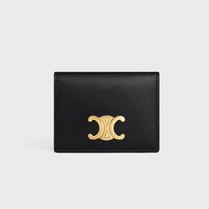 셀린느바이폴드 카드지갑 카프스킨 가죽 블랙 10P353DPV