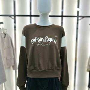 [더틸버리]라운드넥 맨투맨 티셔츠TNBN0TS02_DG