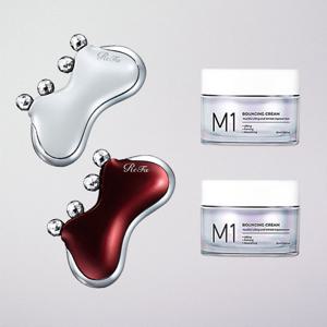 [더블세트]경락괄사마사지 리파카사M1 조권패키지(카사M1 2개+가히 바운싱크림 2개)