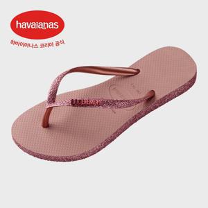 [공식] 하바이아나스 쪼리 슬림 스파클2 플립플랍 Crocus Rose