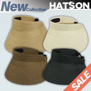 [햇츠온]여성 여름 돌돌이 썬캡 선캡 햇빛 차단 모자 H3-2201 AA