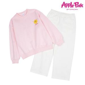 [애플핑크]스마일 맨투맨+팬츠세트 (APS8R701GSP)