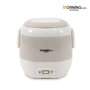 대웅모닝컴 1인용 미니 전기밥솥 DWR-001KP 자취생밥솥 소형밥솥